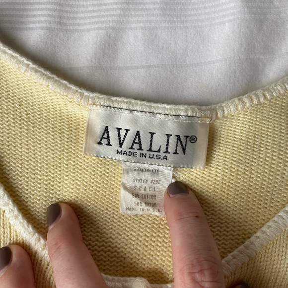 Vintage 90’s Knit Crop Top - Picture 4 of 5